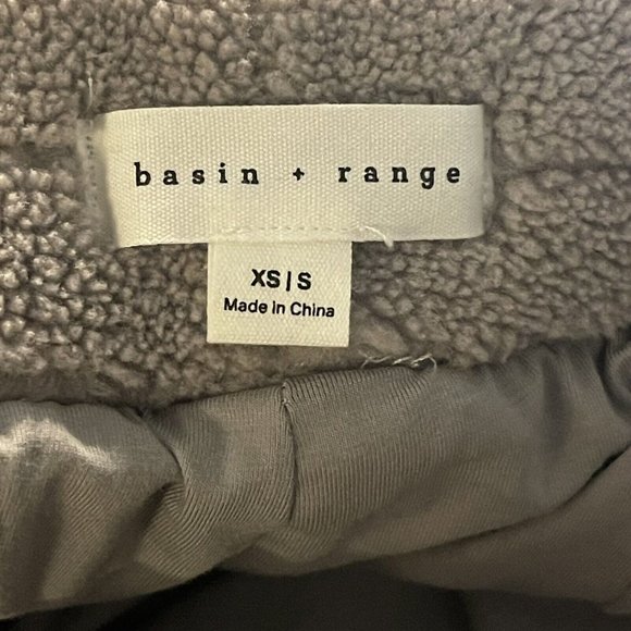 Basin and Range Sherpa Jogger Pant XS-S Gray Solid Women Casual Comfort Leisure - Picture 12 of 13